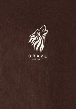 Pier One Sweatshirt - Dark Brown -ModePier 9fa78db2b7374fadb60a348659130137