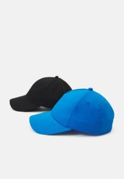 Pier One UNISEX 2 PACK - Cap - Black/blue -ModePier a3222d339bdc4db48163ddac86f243fe