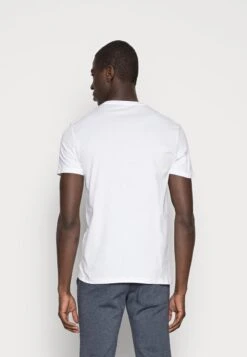Pier One 3 PACK - T-Shirt Basic - White/black/light Grey -ModePier a33337e9993e4d57b40205694f934124