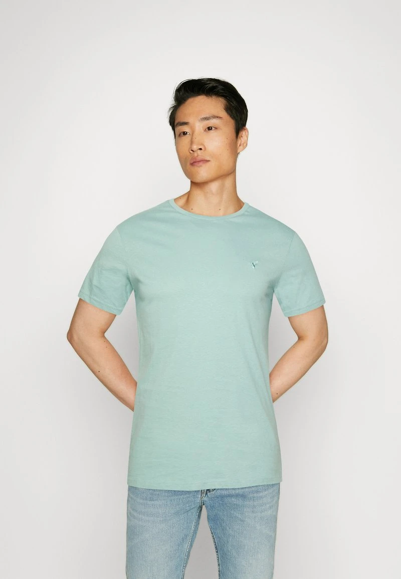 Pier One 5 PACK - T-Shirt Basic - Mottled Blue/light Green/off-white 6 Pier One 5 PACK - T-Shirt Basic - Mottled Blue/light Green/off-white – Bild 6