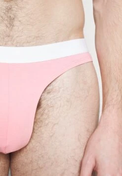 Pier One 3 PACK - Slip - Pink/white/light Blue -ModePier a897f15c7b1849ff9eb9fd355cecf225