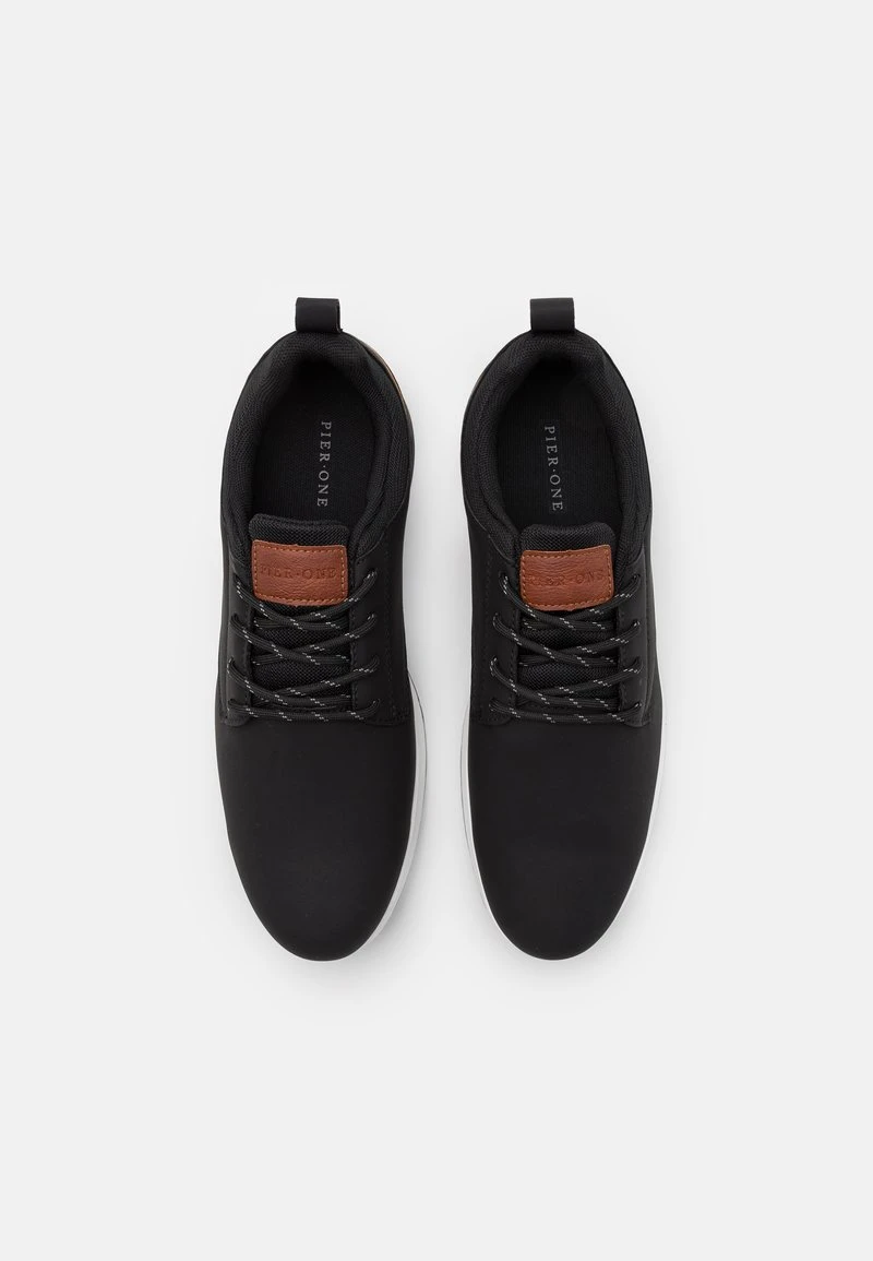 Pier One Sportlicher Schnürer - Black 4 Pier One Sportlicher Schnürer - Black – Bild 4