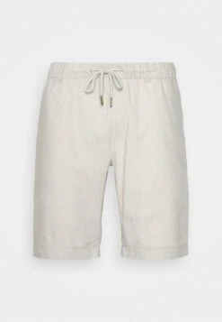 Pier One LINEN BLEND DRAWCORD SHORTS - Shorts - Off-white -ModePier ad307b3758f94473ba5277a4cff77e39