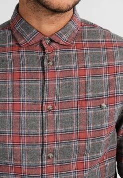 Pier One Hemd - Grey/coral 9 Pier One Hemd - Grey/coral -ModePier aec58b86fdd04742b8391be56b121545