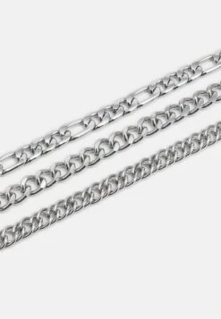Pier One 3 PACK - Armband - Silver-coloured -ModePier b2508ed0d7d14a1f9cbefd2ad690ad7b