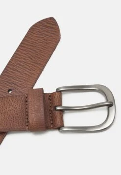 Pier One LEATHER UNISEX - Gürtel - Dark Brown -ModePier b30d520b2de6401983da502ed4c001fe