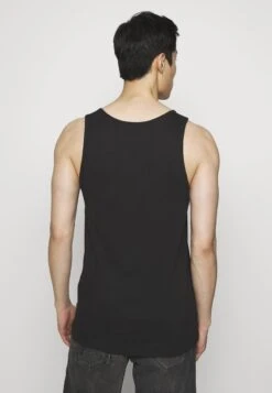 Pier One 3 PACK - Top - White/black -ModePier b65ca3ed028d4d41b8a0465a3716b9b0