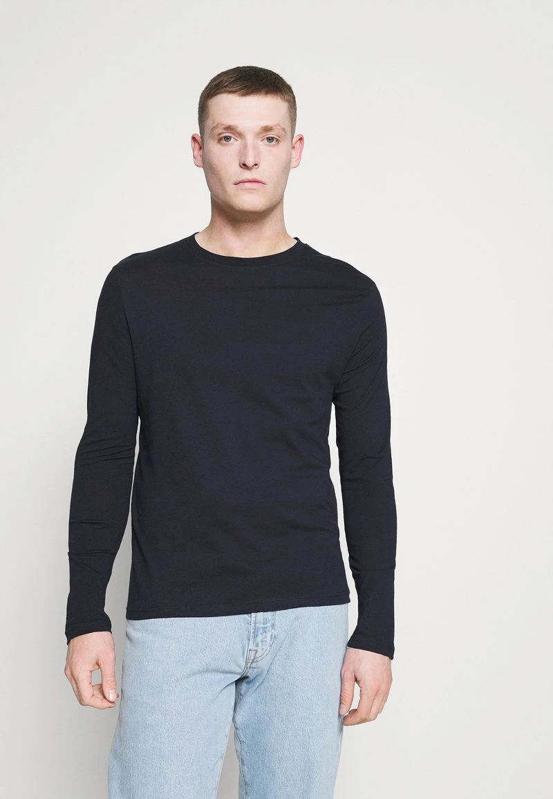 Pier One 5 PACK - Langarmshirt - White/dark Blu/grey 5 Pier One 5 PACK - Langarmshirt - White/dark Blu/grey – Bild 5