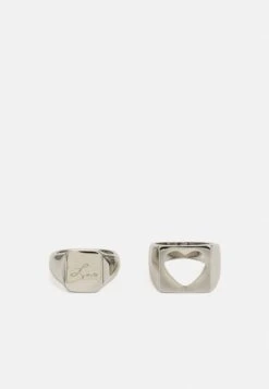 Pier One 2 PACK - Ring - Silver-coloured -ModePier b8486512110c4b679a24b0a09e18df93 1