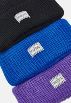 Pier One UNISEX 3 PACK - Mütze - Black/purple/blue 8 Pier One UNISEX 3 PACK - Mütze - Black/purple/blue -ModePier ba5783bb60ed4e1b9b810cbea2ad8012