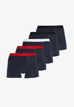 Pier One 5 PACK - Panties - Dark Blue/red -ModePier ba6f2f15b66a486c8ed852722b2b6472