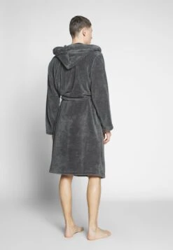 Pier One Bademantel - Dark Gray -ModePier c0a98bff0d7040bc9af7c1b11057f9de