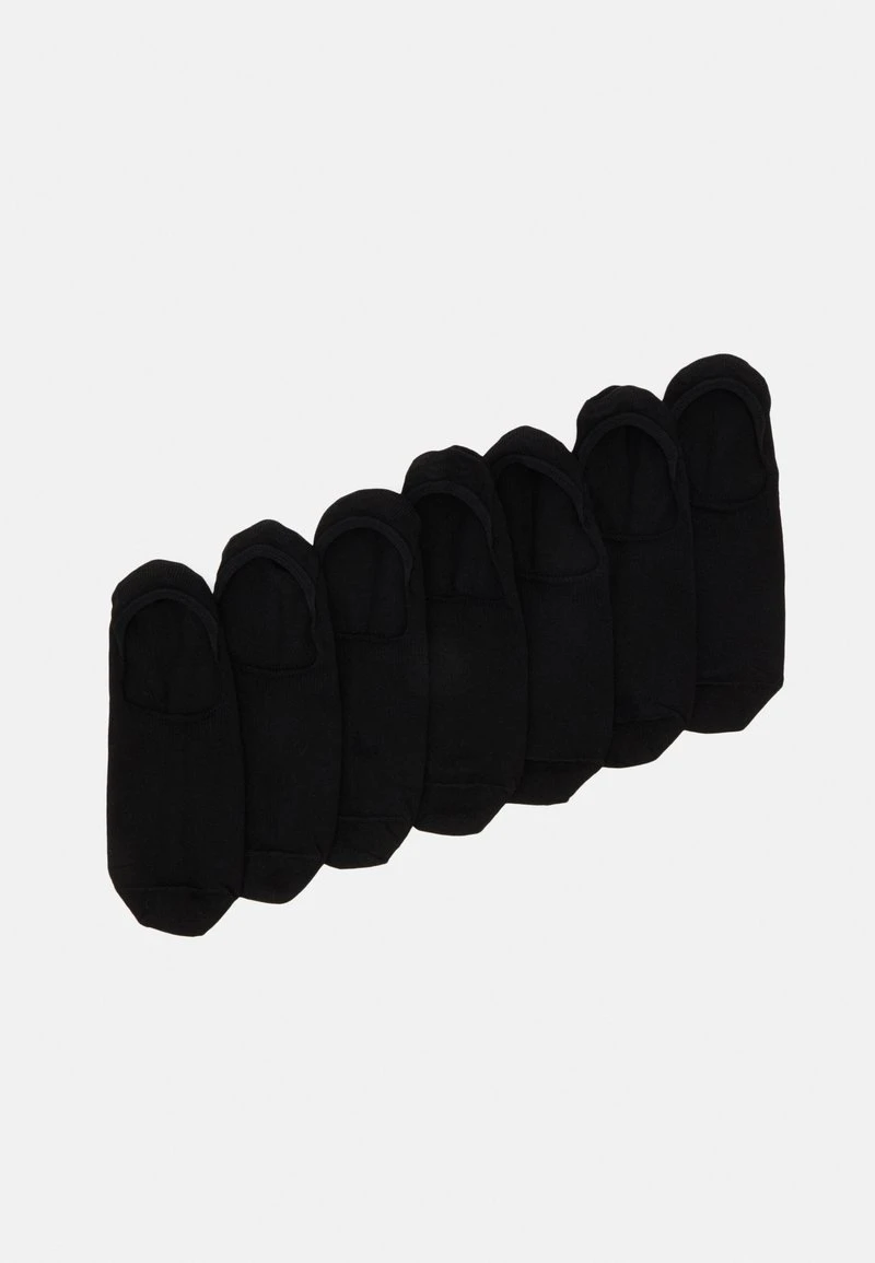 Pier One 7 PACK - Füßlinge - Black 1 Pier One 7 PACK - Füßlinge - Black