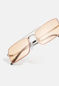 Pier One UNISEX - Sonnenbrille - Silver-coloured, Orange -ModePier c3e0b08b50694894a004abe5f6d7d7b9