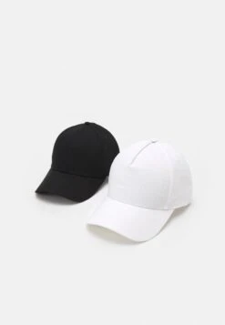 Pier One UNISEX 2 PACK - Cap - Black/white 10 Pier One UNISEX 2 PACK - Cap - Black/white -ModePier c81afa5f2a2041ba9384bf535a217551 1