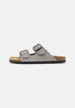 ModePier 29 Pier One LEATHER UNISEX - Pantolette Flach - Grey