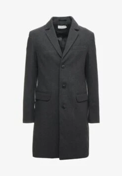 Pier One Klassischer Mantel - Mottled Grey -ModePier c8fa6e82fd744e36a918c6eca16adc8c