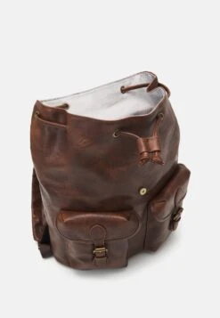 Pier One UNISEX - Tagesrucksack - Dark Brown -ModePier cbaa664768e24d0fbcb4f8acd20ca2d6