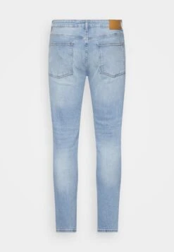 Pier One 2 PACK - Jeans Skinny Fit - Light Blue/black -ModePier d2182aa54fb34dd794d2ed278d3f6355