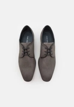 Pier One LEATHER - Schnürer - Dark Grey -ModePier d23975841af045e1be7d4881d1e30800