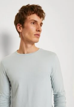 Pier One 2 PACK - Langarmshirt - Light Blue/dark Blue 10 Pier One 2 PACK - Langarmshirt - Light Blue/dark Blue -ModePier d315311a1b6348f89442cc5ec2361513