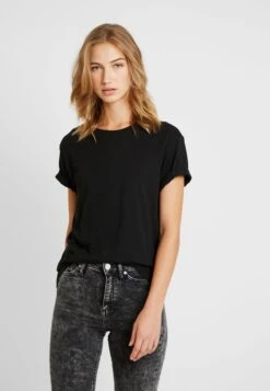 Pier One T-Shirt Basic - Black -ModePier dae999ea2dda446c960df0379b7f1a47