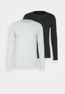 Pier One 2 PACK - Langarmshirt - Light Blue/dark Blue 11 Pier One 2 PACK - Langarmshirt - Light Blue/dark Blue -ModePier dc80738cde5f4337a9bcdc73cf9d8dc9