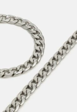 Pier One 2PACK SET - Halskette - Silver-coloured -ModePier df2f201b74344f4db97bf89a3f01a241
