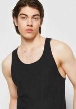 Pier One 3 PACK - Top - Black 11 Pier One 3 PACK - Top - Black -ModePier df5f7a78c3a34352ab8b0568914160ac