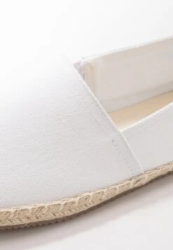 Pier One RENA ESPADRILLE UNISEX - Espadrille - White -ModePier e0d22095d1484315bd44e53c8d53093e