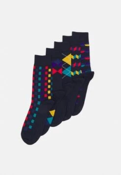 Pier One 5 PACK - Socken - Green/red -ModePier e2951d8578934802a01135cff0613ebe