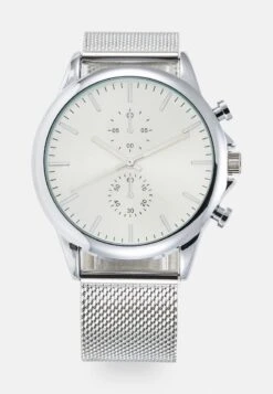Pier One UNISEX - Chronograph - Silver-coloured -ModePier e811531d3dff4bdb9c0c3d1ce5611a13 1
