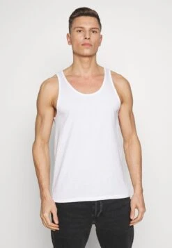 Pier One 2 PACK - Top - White -ModePier ef14c75c4d9f467a9e4fd7734ffc23d2