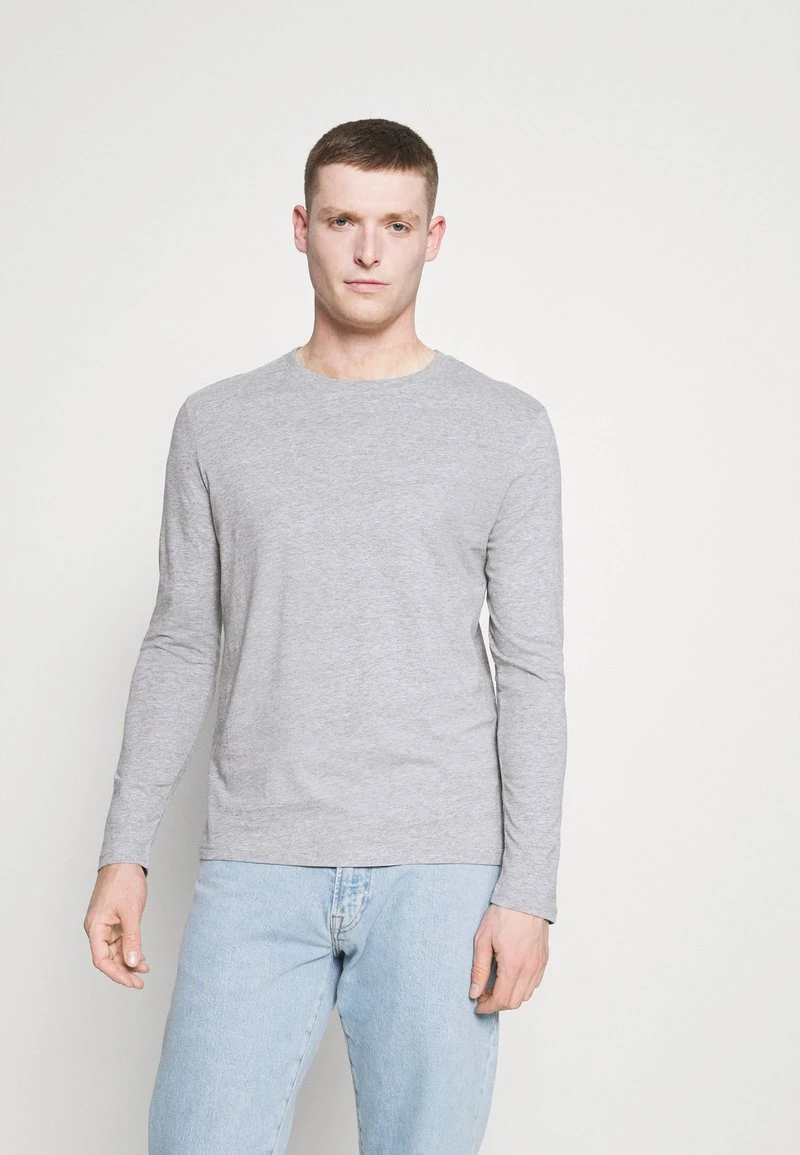 Pier One 5 PACK - Langarmshirt - White/dark Blu/grey 4 Pier One 5 PACK - Langarmshirt - White/dark Blu/grey – Bild 4