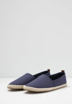 Pier One RENA ESPADRILLE UNISEX - Espadrille - Dark Blue -ModePier f7a8b37ea55948659b97ea58c22bd23a