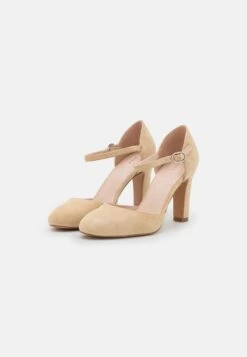 Pier One LEATHER - Pumps - Beige -ModePier f90b2b4a5c8a4181a1e87ac9442b9f1b