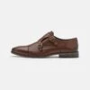 Pier One LEATHER - Business-Slipper - Brown