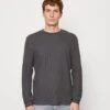 Pier One Langarmshirt - Dark Grey